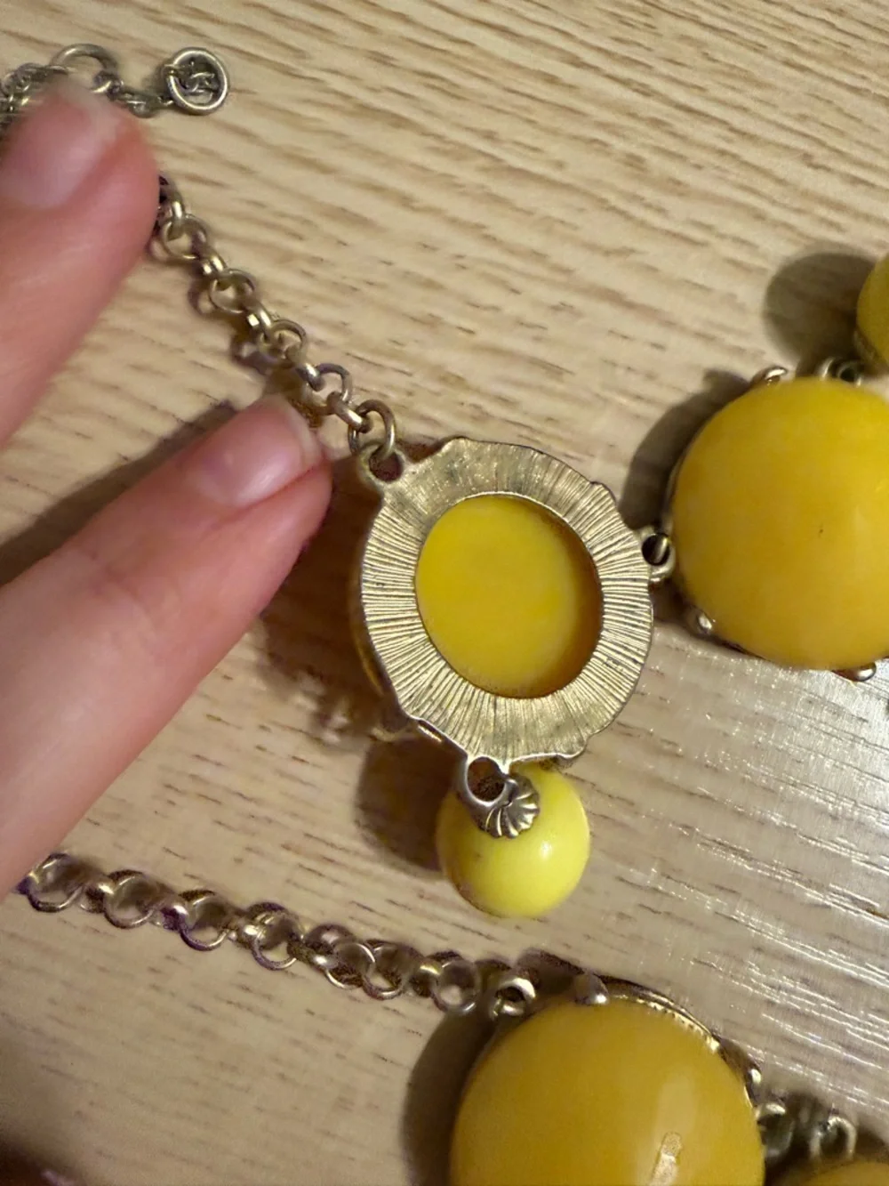 J.‎ Crew Bright Yellow Statement Bib Necklace